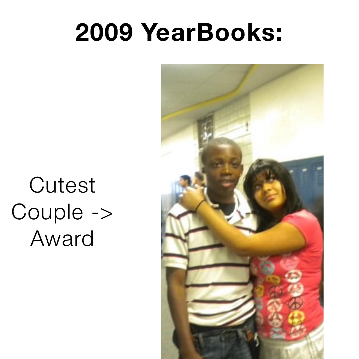 2009 YearBooks:  Cutest Couple -> Award