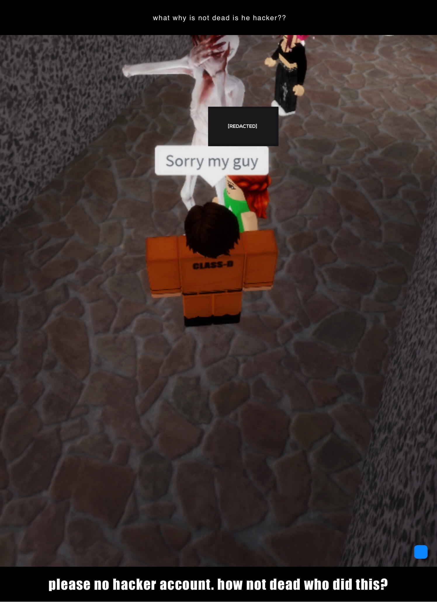  what why is not dead is he hacker?? please no hacker account. how not dead who did this?