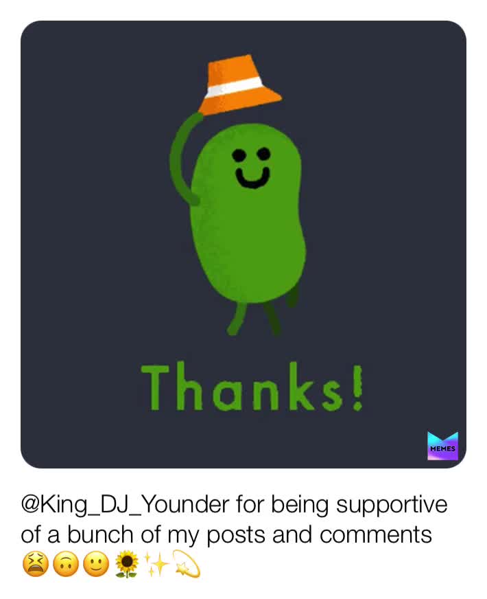 Thanks @King_DJ_Younder