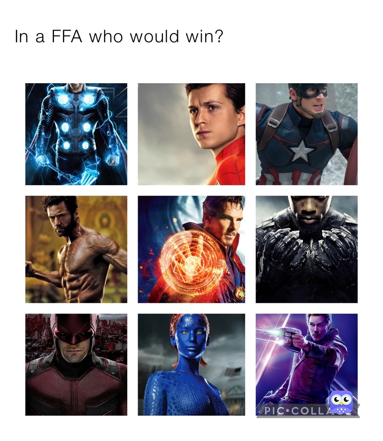 In a FFA who would win?