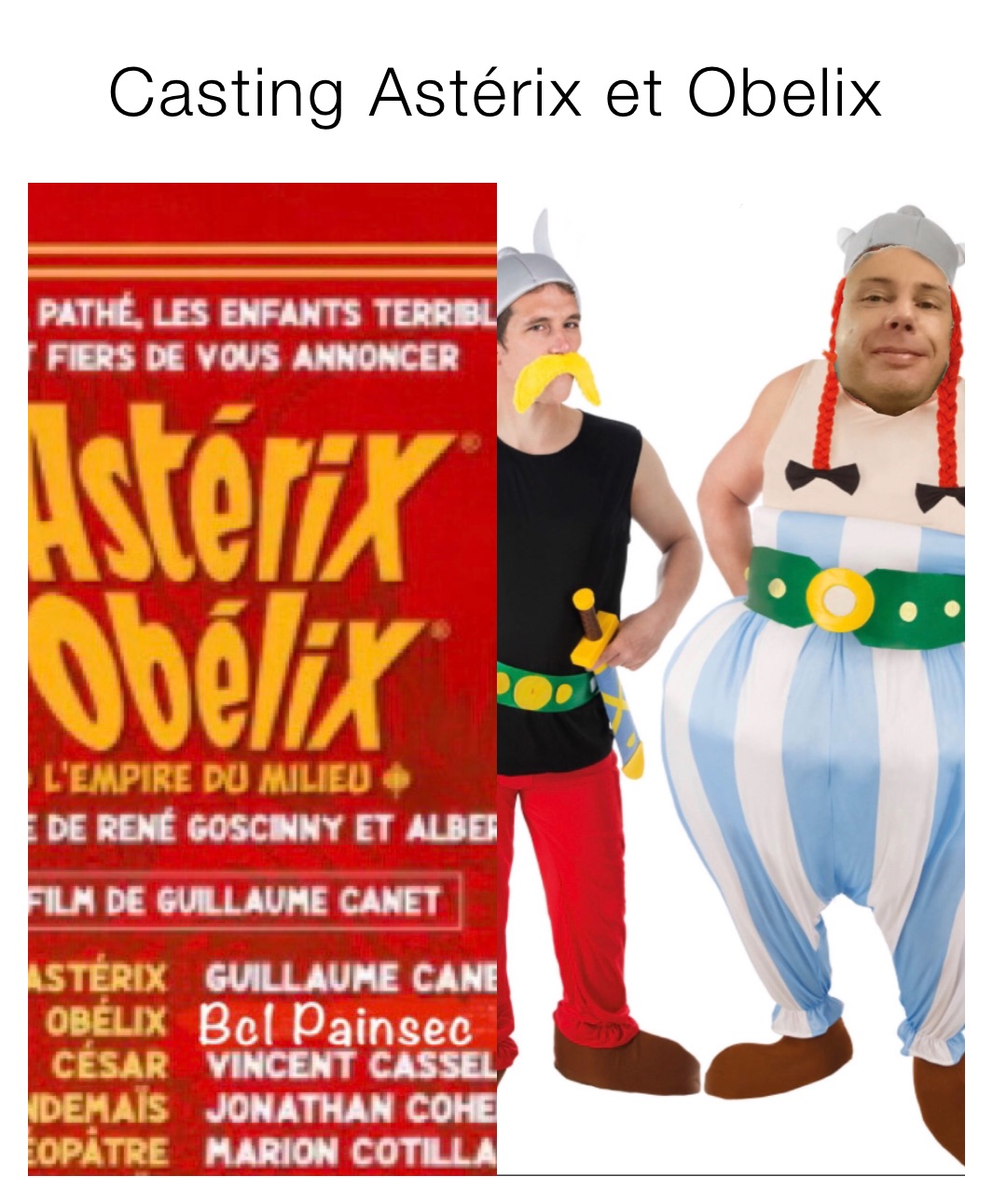 Casting Astérix et Obelix