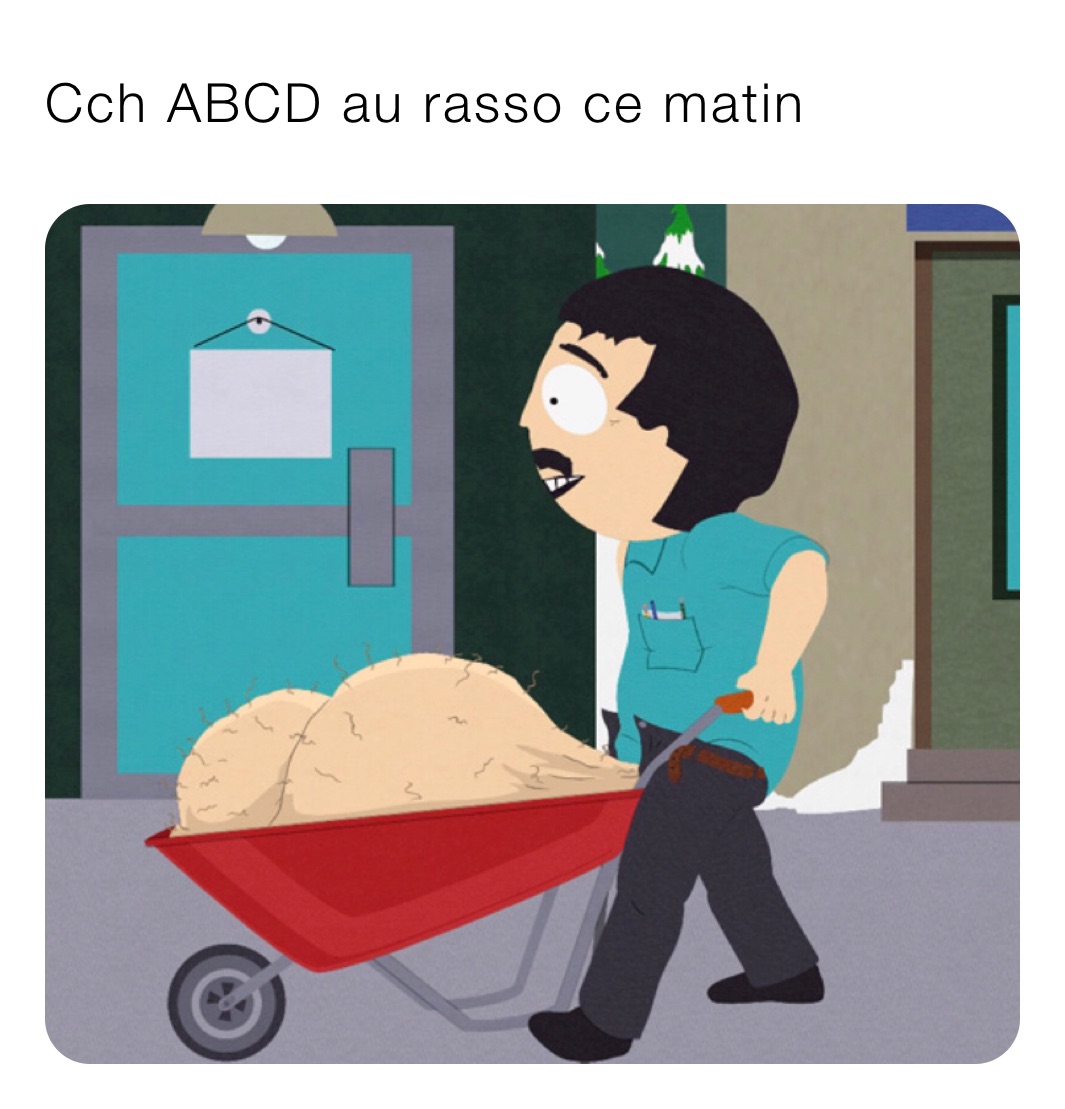 Cch ABCD au rasso ce matin 