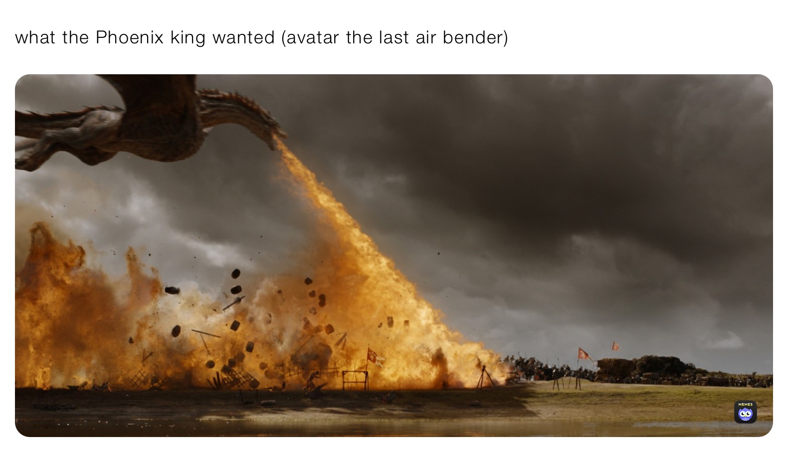 what the Phoenix king wanted (avatar the last air bender)￼