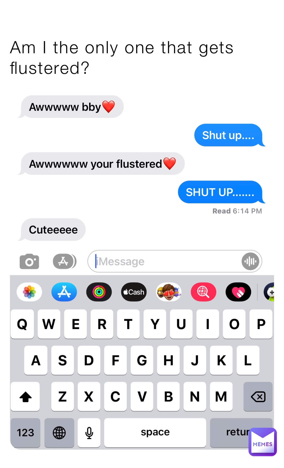 Am I the only one that gets flustered?