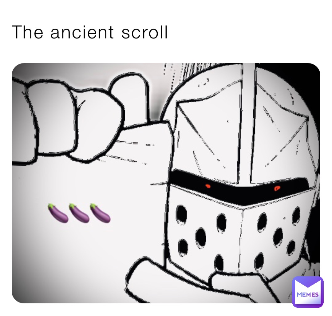 The ancient scroll