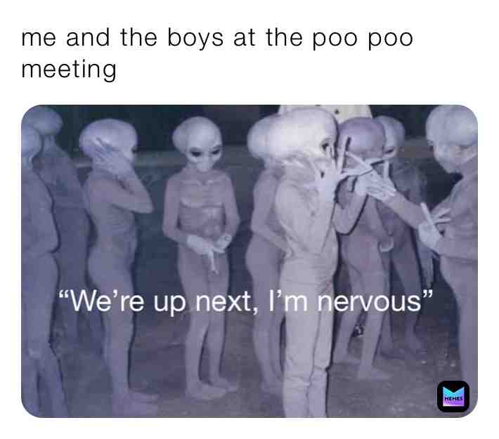 poo poo meeting check