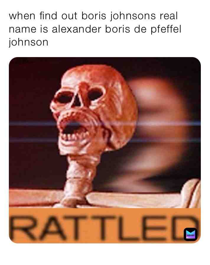 i found out today 🤣🤣🤣 ​ #boris