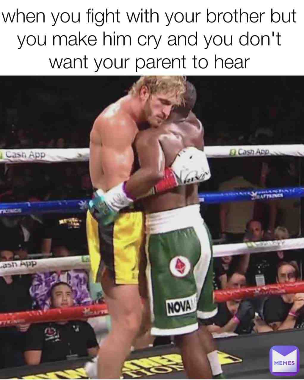 Meme shared by @thinini