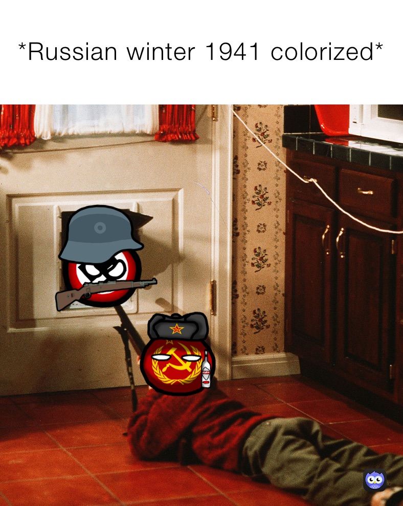 *Russian winter 1941 colorized*