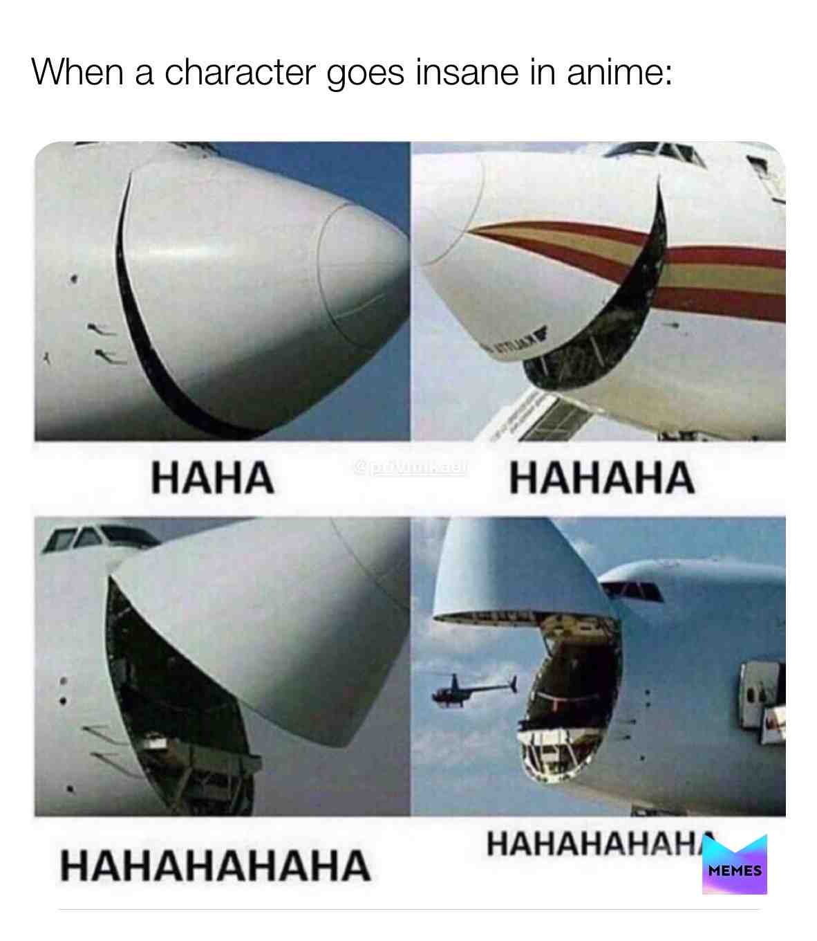 Sorry for the bad jokes, just WINGING it lmao  #anime  #planes