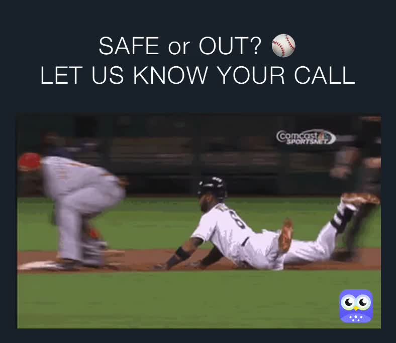 Baseball Safe Meme