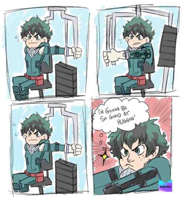 YES DEKU!!!
#hugs #deku #workout
