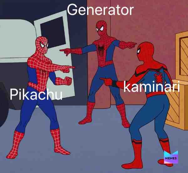 WHICH ONE?????
#whichone #whichisbetter #pikachu #kaminari #generator