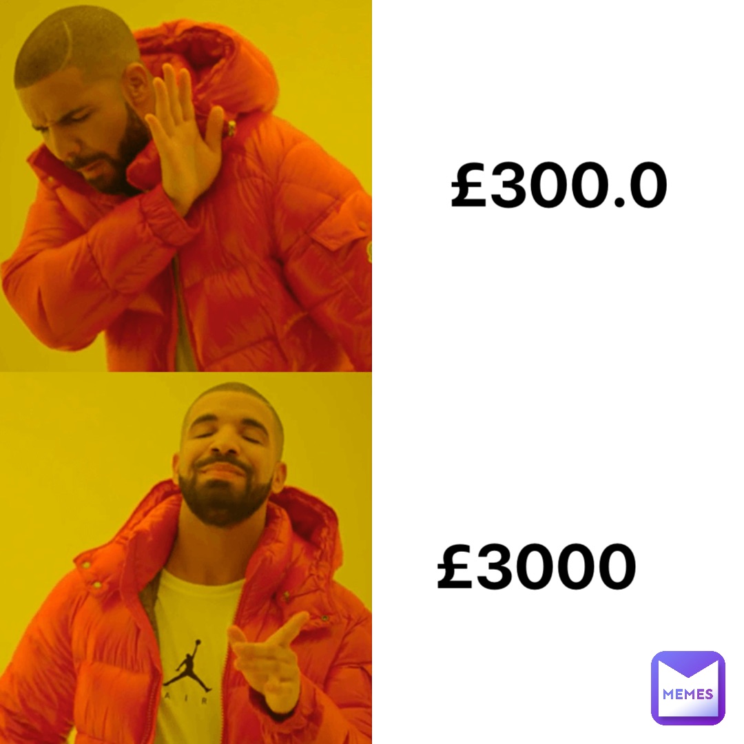 £3000 £300.0