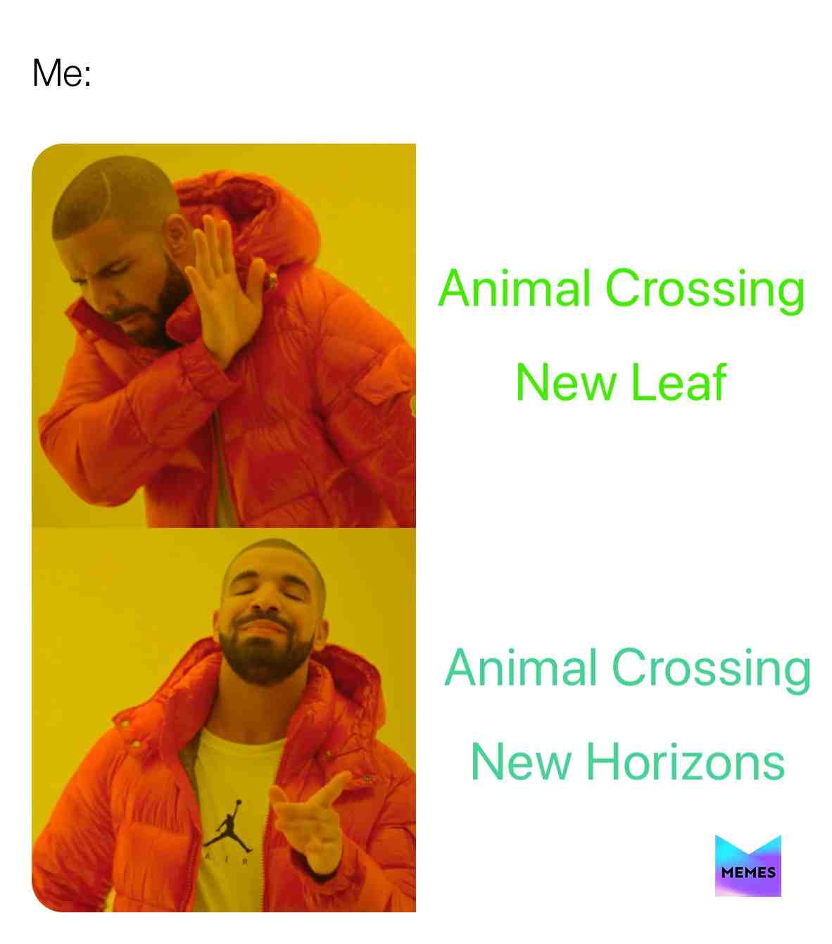 Which one is better 😮 #AnimalCrossingNewHorizons #funnymemes