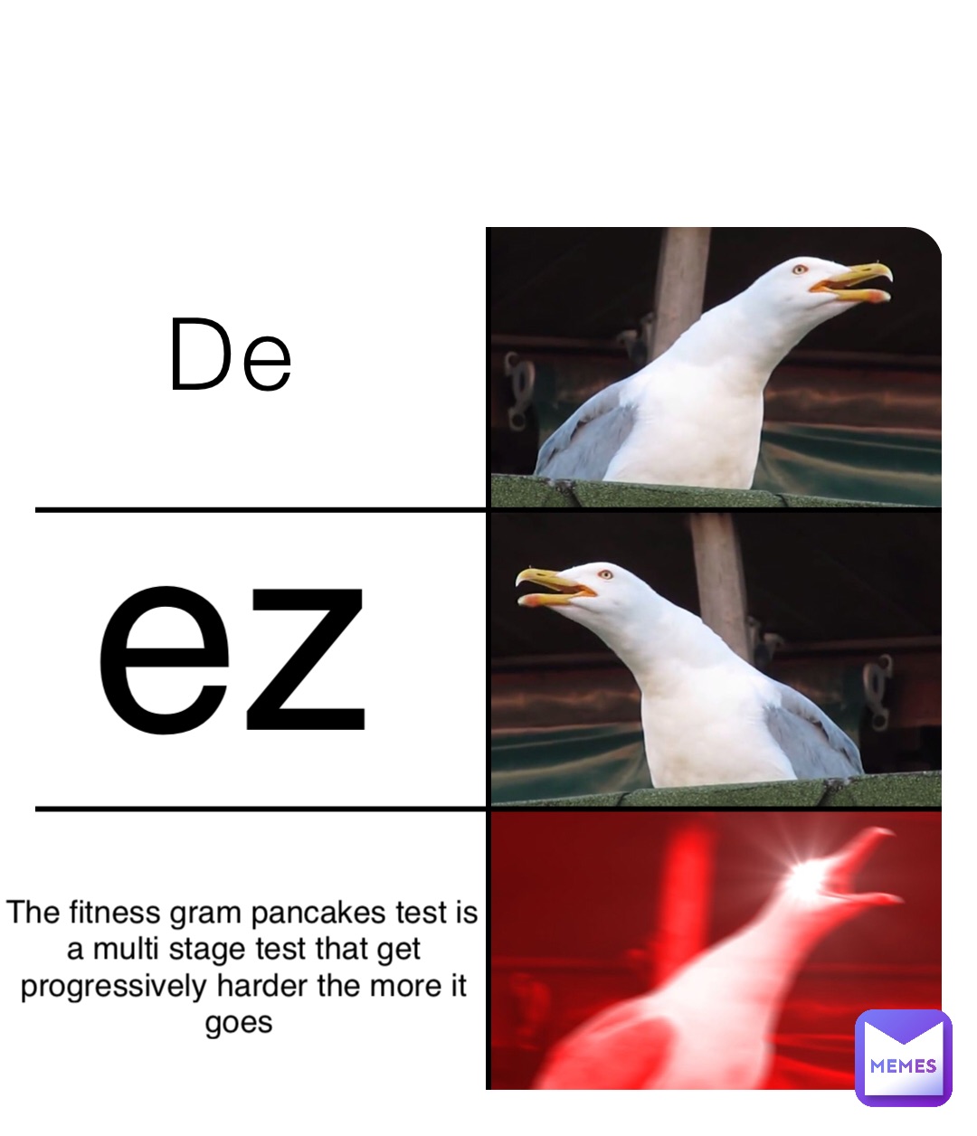 De ez The fitness gram pancakes test is a multi stage test that get progressively harder the more it goes