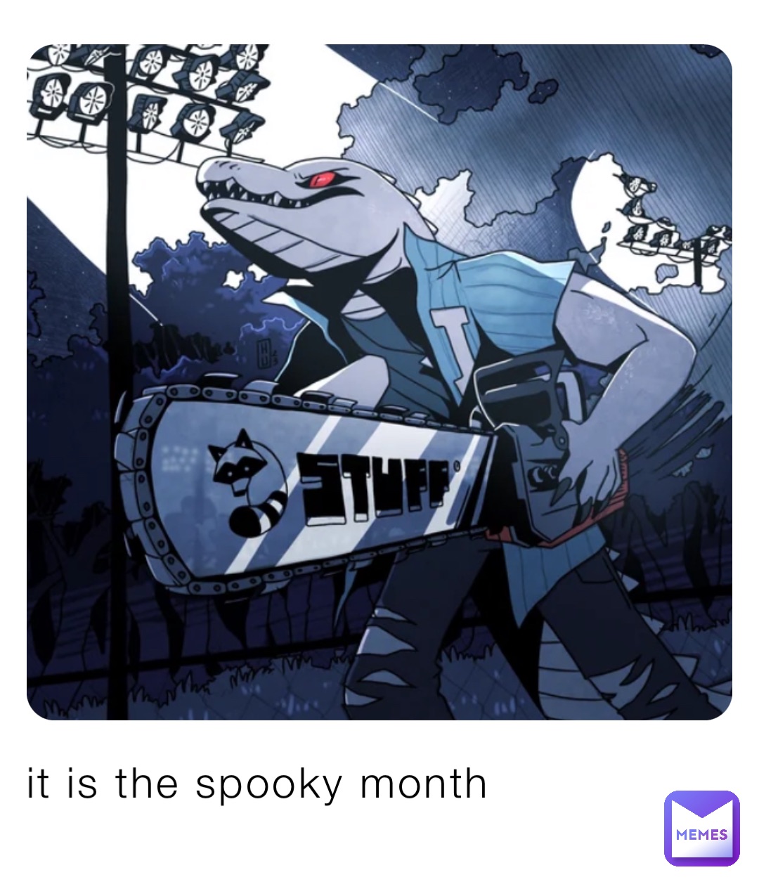 it is the spooky month