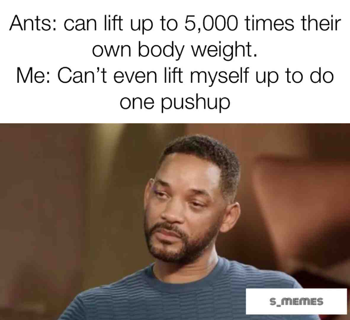 Imagine watching your classmates do over 100 pushups while you can\u2019t even do one. *cough* me *cough*
Someone, pass me the L already #under_kops_inc  #under_kops_inc_memes \u200bmemes
