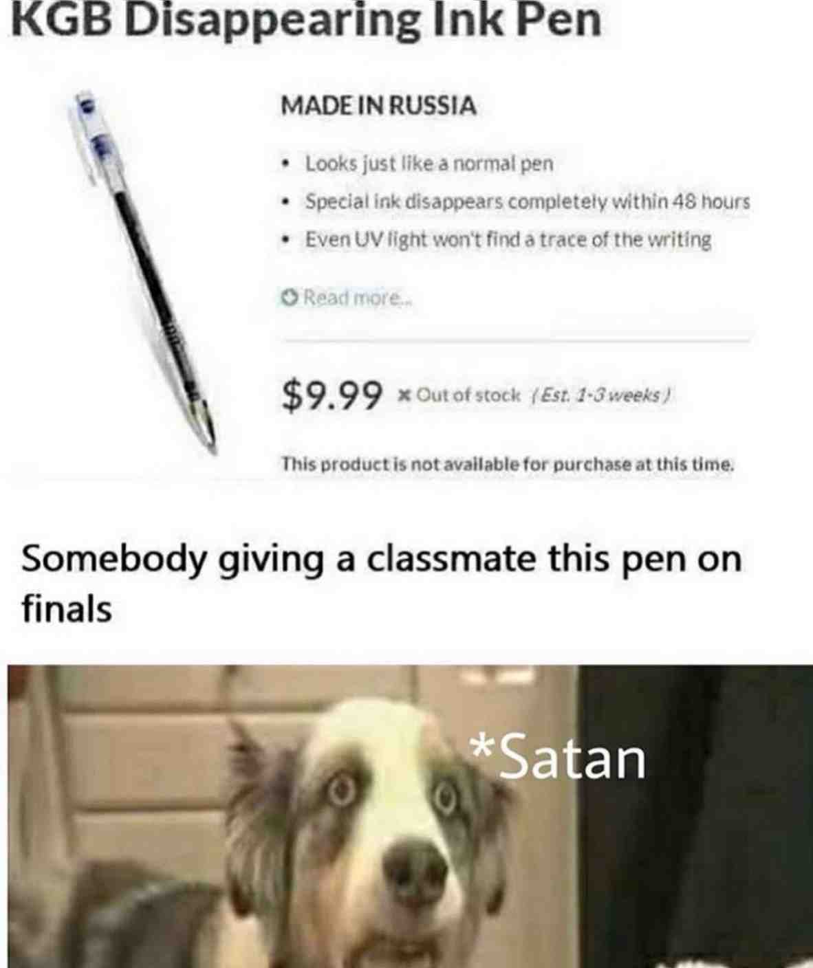 HAHAHA when even satan is shocked😭😭