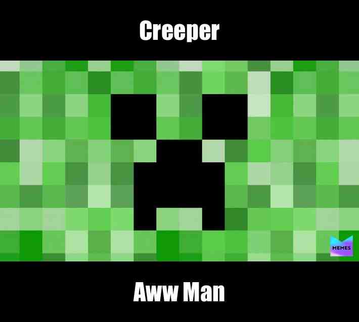 #Minecraft #creeperawman #mcdreel