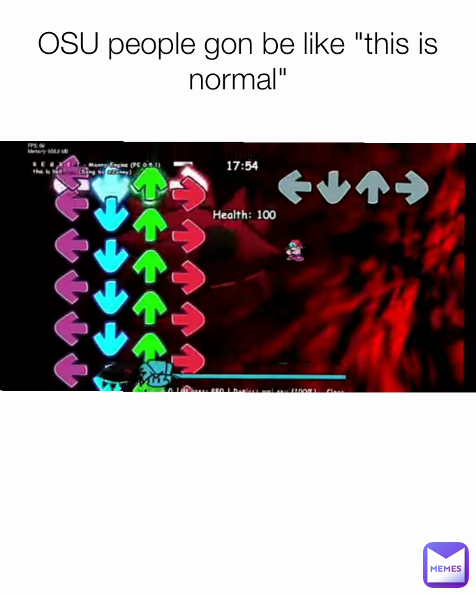 OSU people gon be like "this is normal"