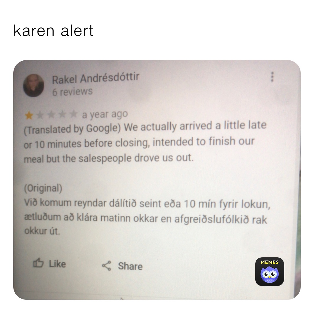 karen alert