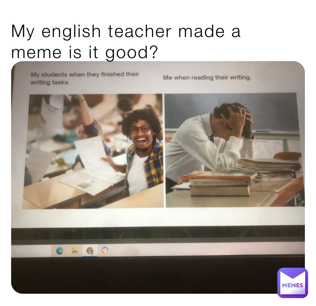 english teacher meme