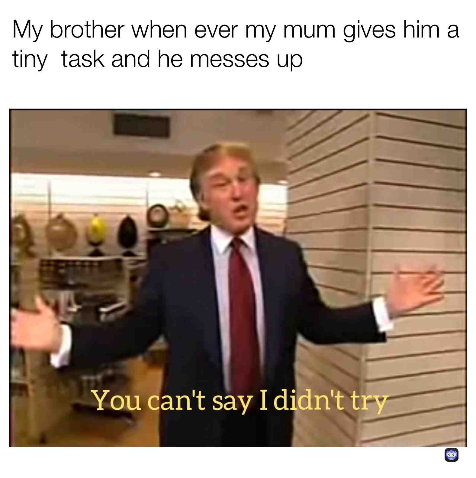 Meme shared by @CrazyChic