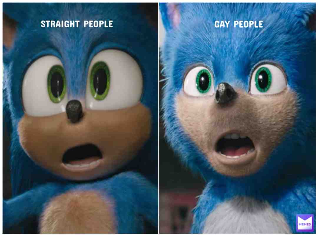 #Sonic #hedgehog #Gay #straight
