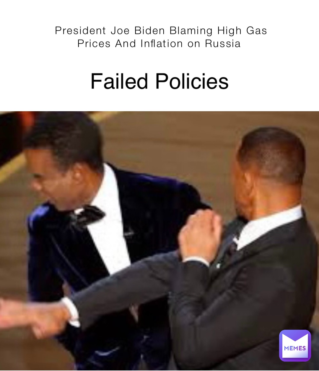 President Joe Biden Blaming High Gas Prices And Inflation on Russia Failed Policies