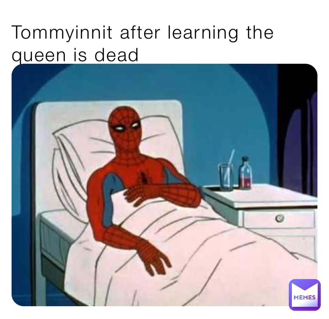 Tommyinnit after learning the queen is dead