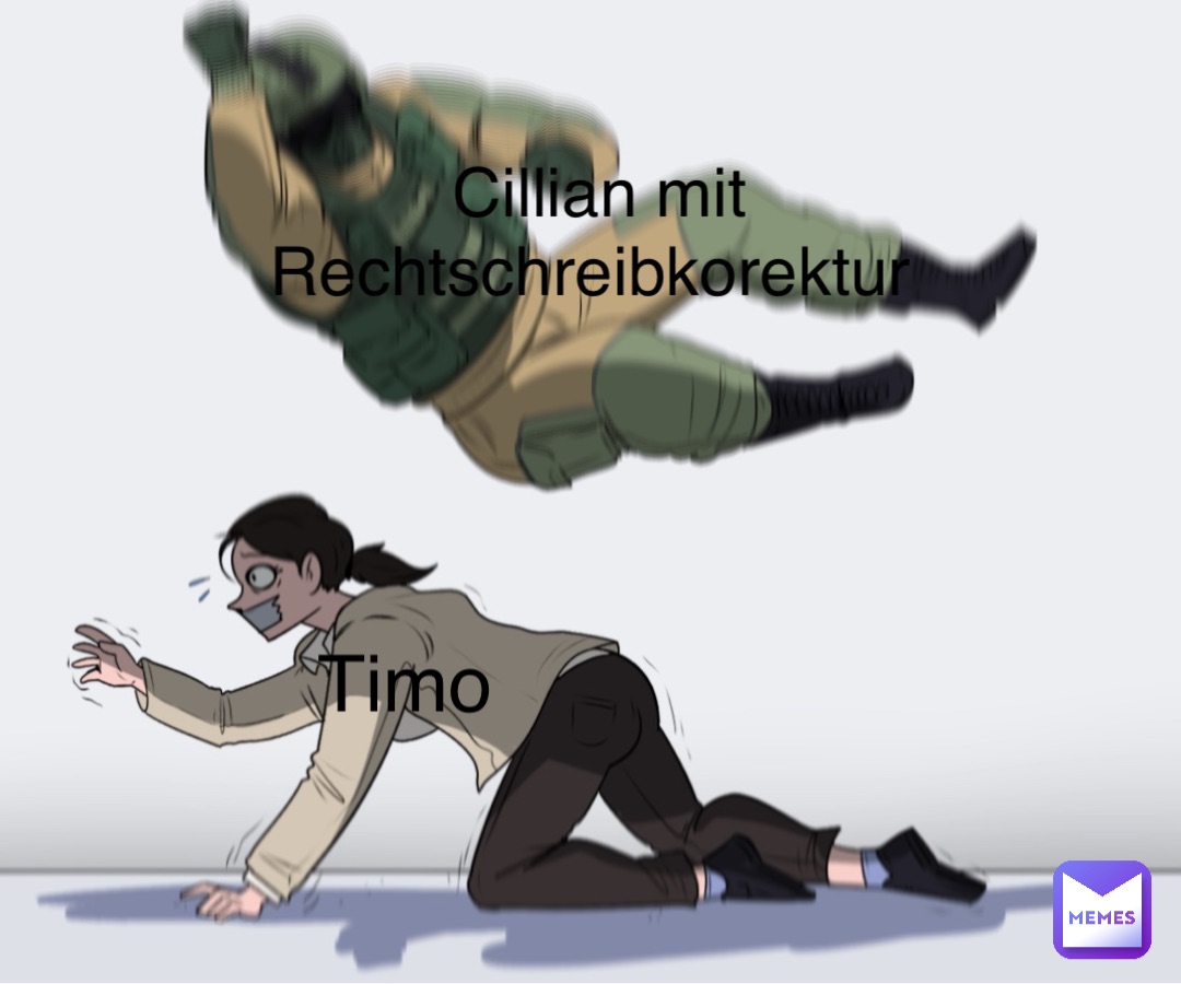 Timo Cillian mit Rechtschreibkorektur