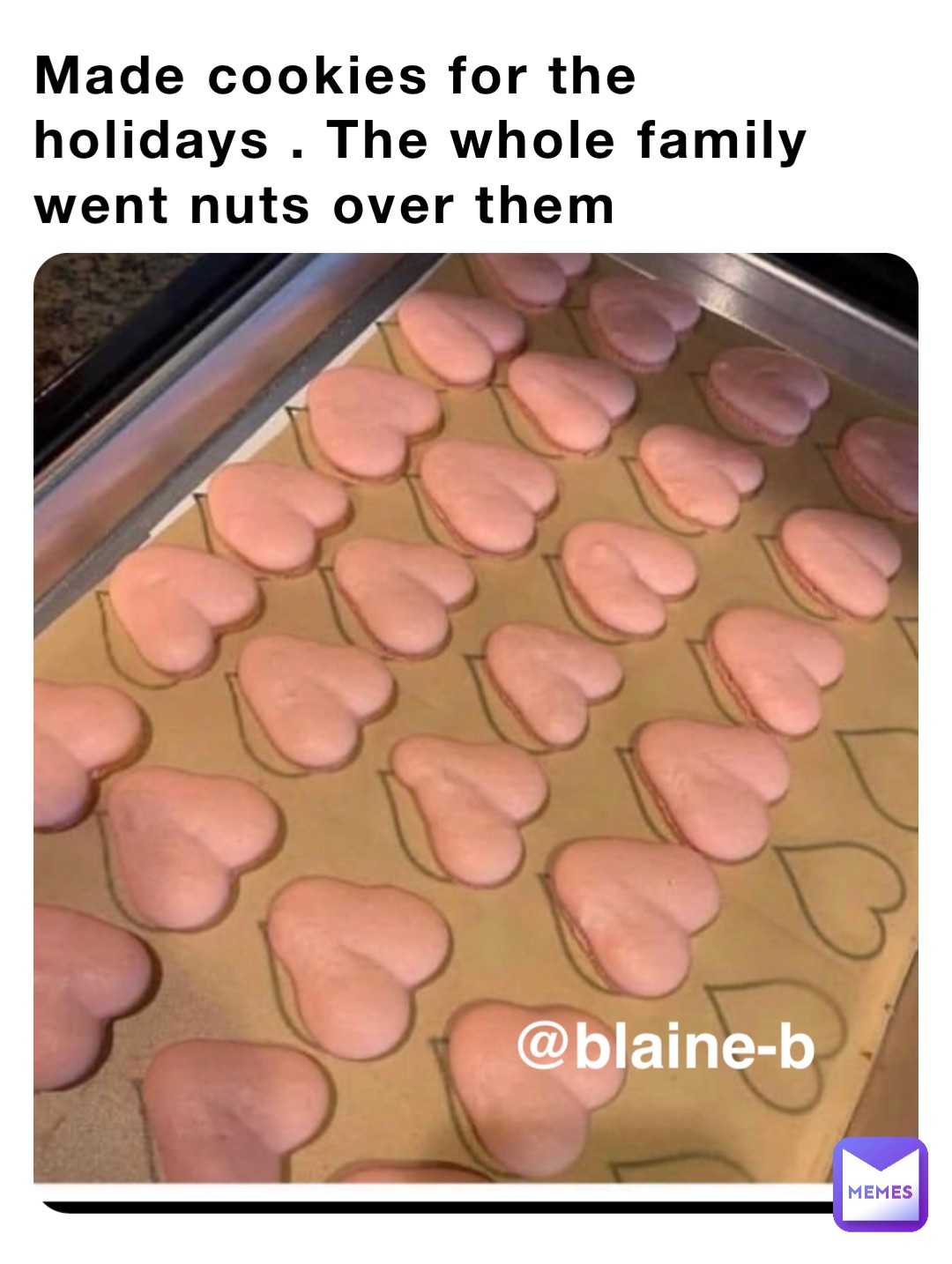 Made cookies for the holidays . The whole family went nuts over them @blaine-b