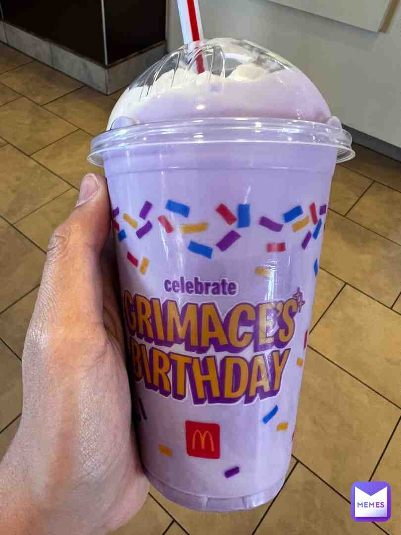 I will also be trying the grimace shake out
If I don\u2019t come back you know why