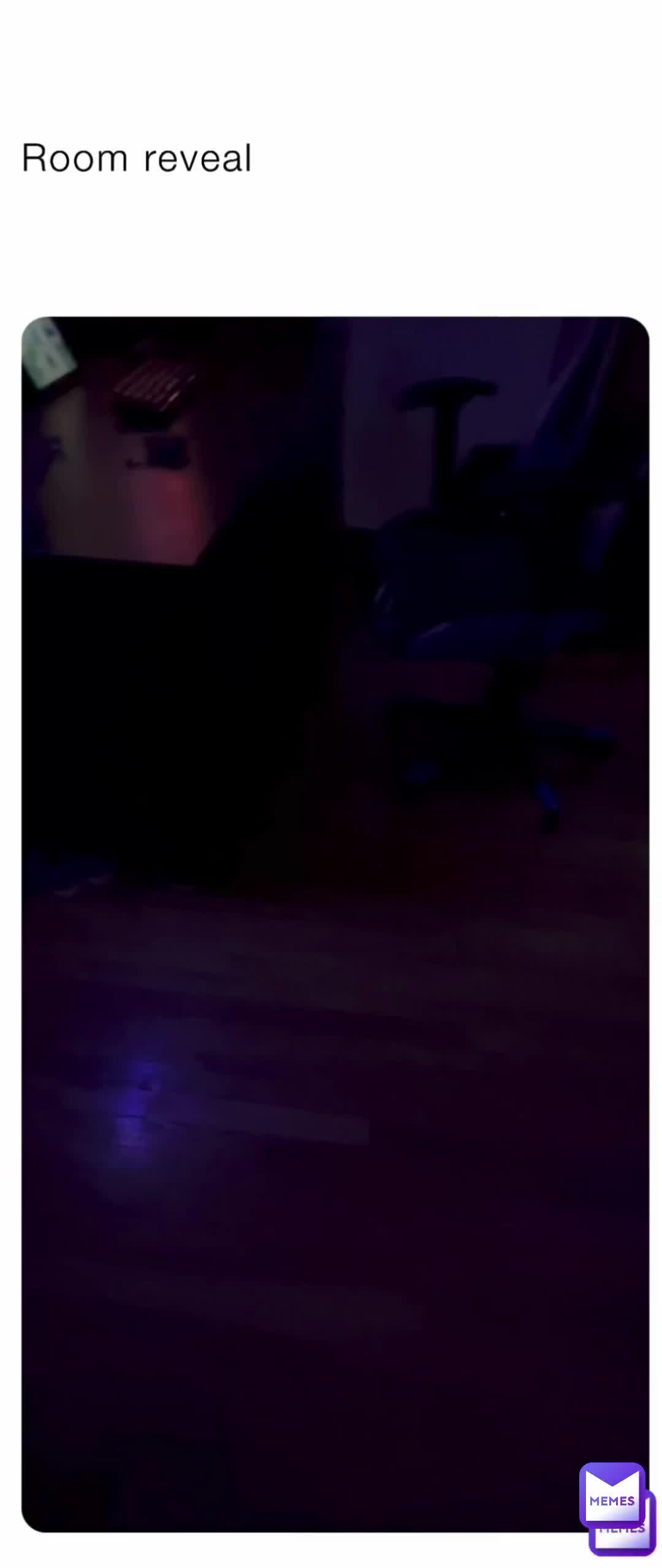 Room reveal!