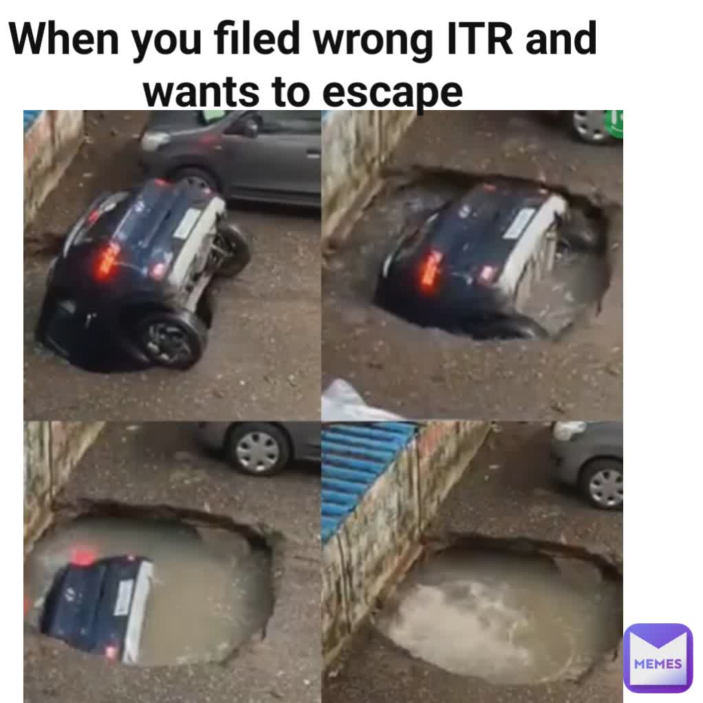 When you filed wrong ITR and wants to escape