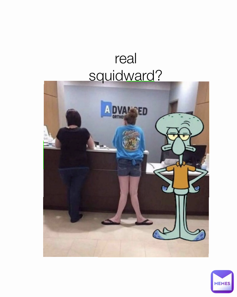 real squidward?