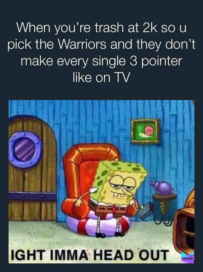#stephcurryrocks  #spongebobmemes  #hoops  #kevin  #nba  #basketball  #memes  #memesrlife @funny  #true  #hilarious  #life  #lifeposts  #sea  #2k19  #2k20  #nba2kmeme