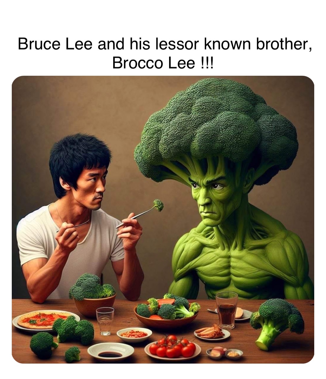 Double tap to edit Bruce Lee and his lessor known brother, Brocco Lee !!!