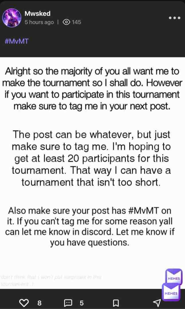 #MvMt @Mwsked