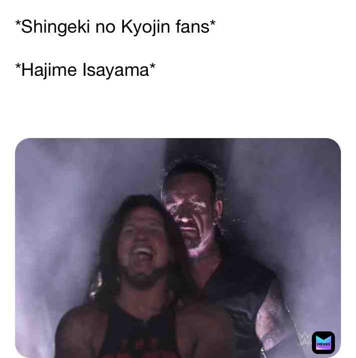 The man loves to make us suffer. \ud83e\udd0f
#attackontitanmemes #shingekinokyojin #leviackermann #potatogirl #sashablouse #aot #memes #sorrow #wingsoffreedom #surveycorps #nochill #darkhumor #dankmemes #freshmemes #backstabbersbelike