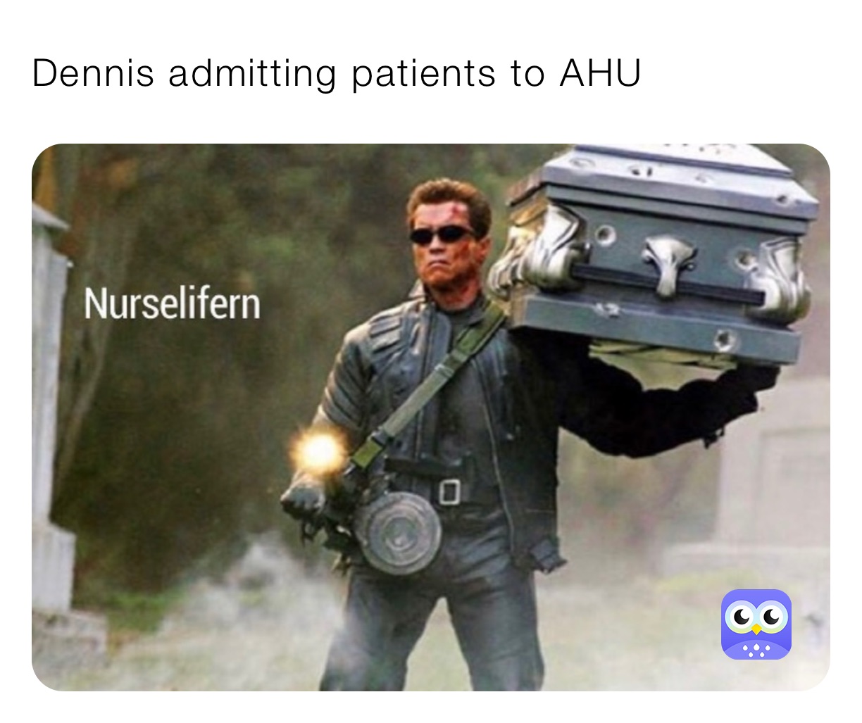 Dennis admitting patients to AHU