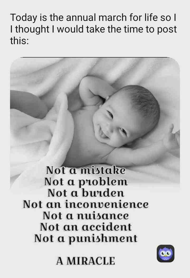Sorry if I offend but Pro life