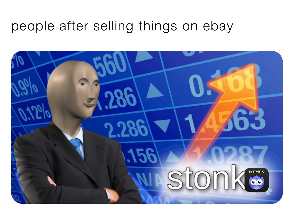 people after selling things on ebay