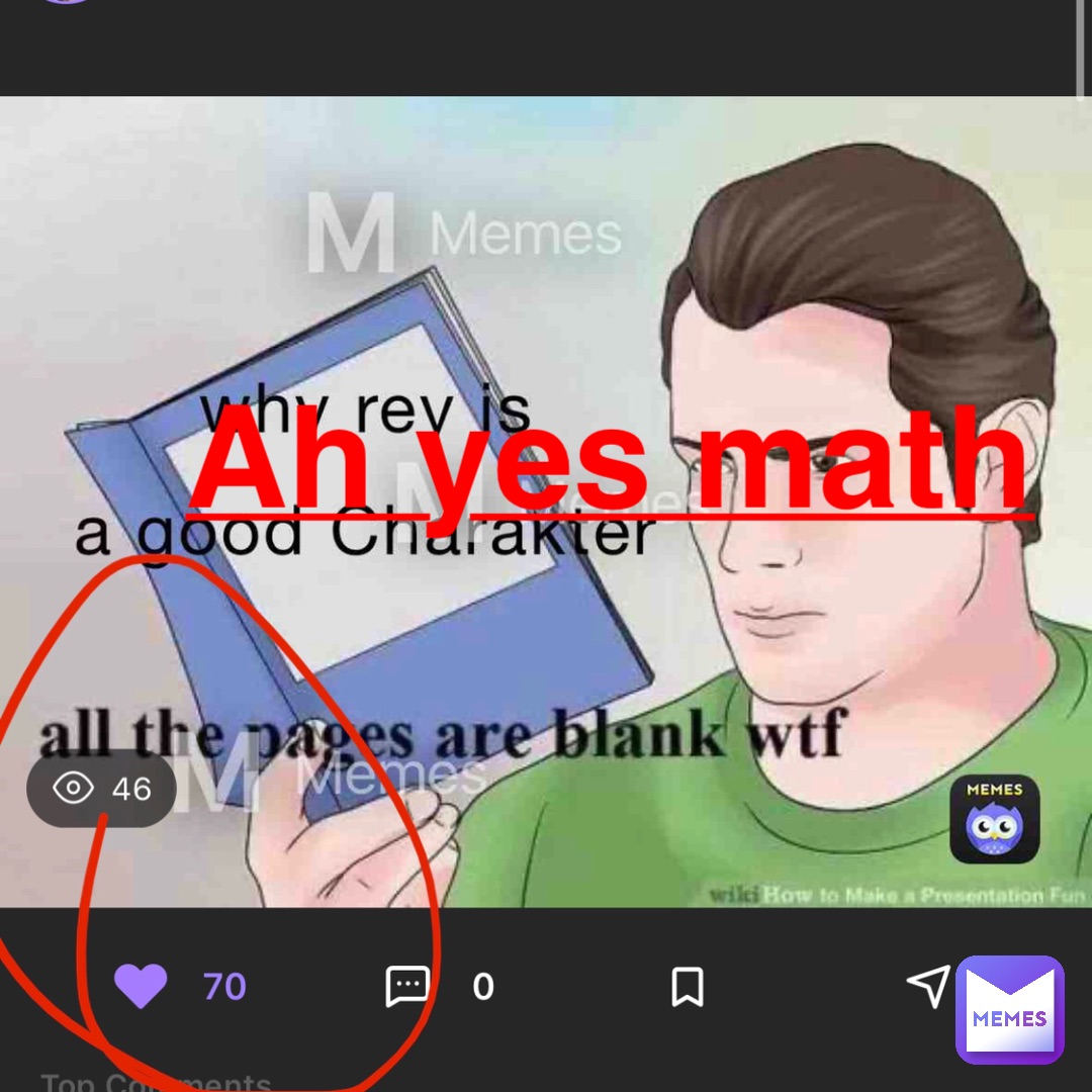 ah yes math