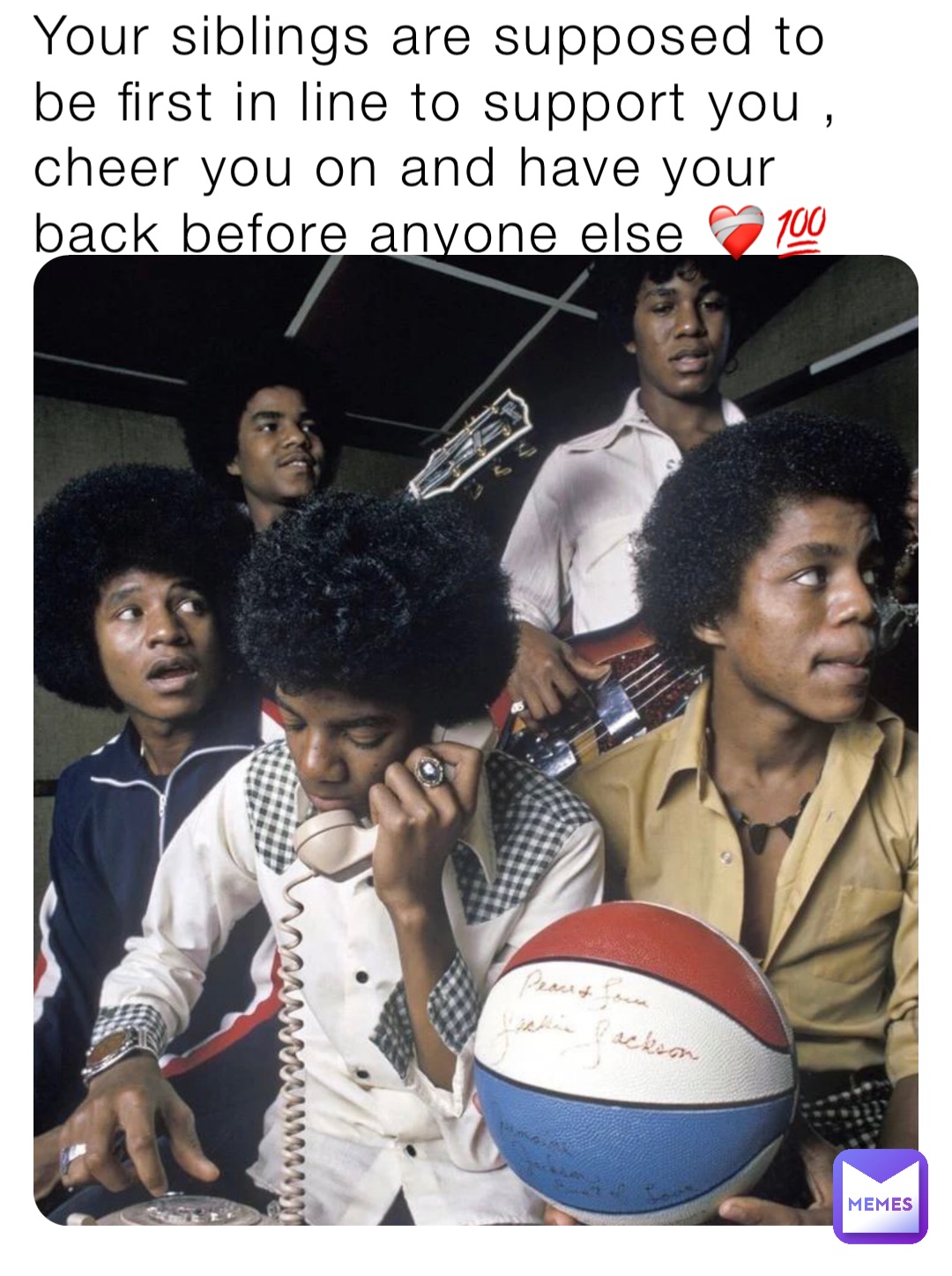 Your siblings are supposed to be first in line to support you , cheer you on and have your back before anyone else ❤️‍🩹💯