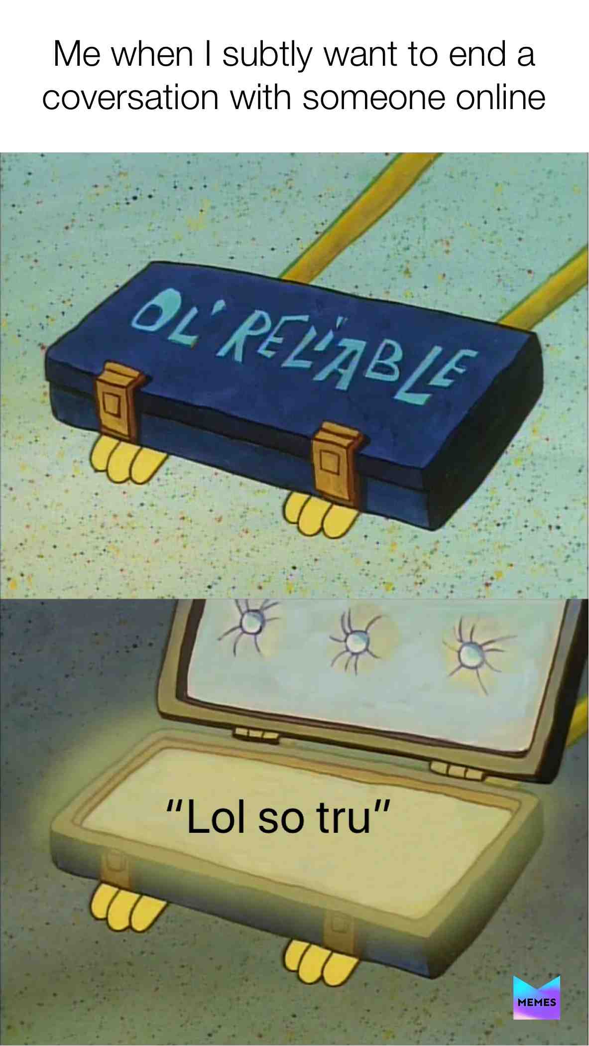 Gonna try to post memes daily now.