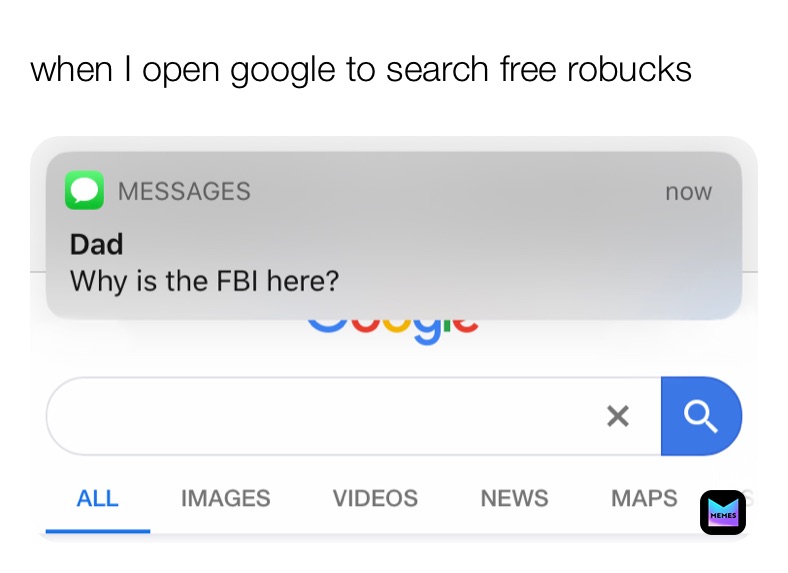 Robux Memes Memes - free robux fbi text image