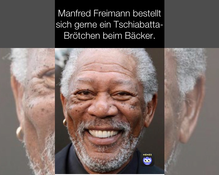 Manfred Freimann bestellt sich gerne ein Tschiabatta-Brötchen beim Bäcker.