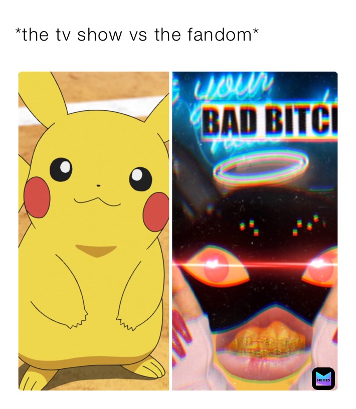 *the tv show vs the fandom*